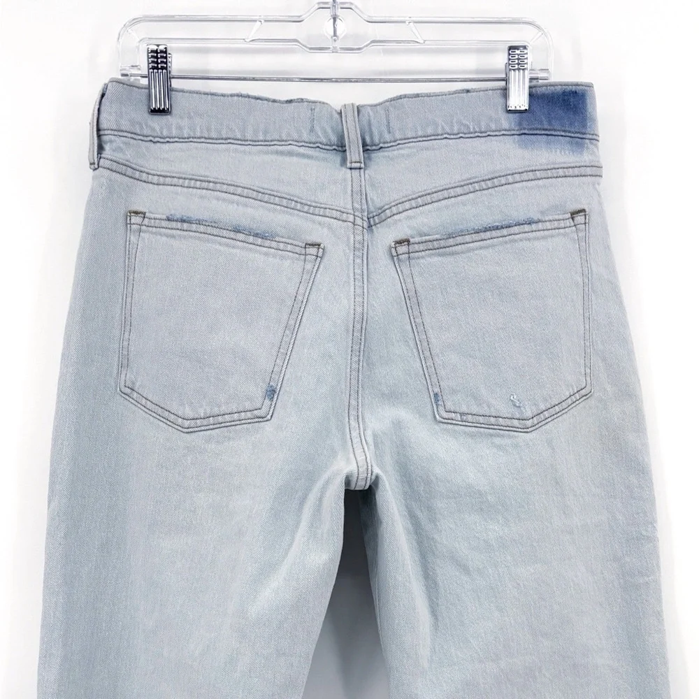ABERCROMBIE The Baggy Low Rise Jean in Light Blue 28/6R